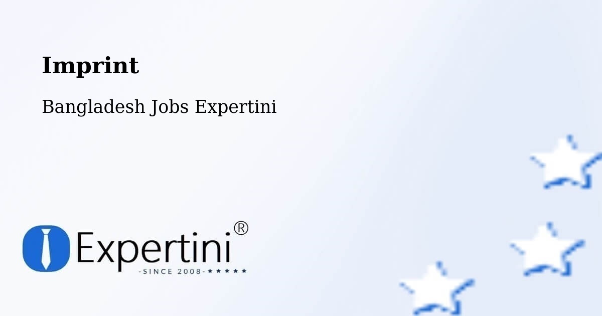 Imprint – Feni - Bangladesh Jobs Expertini